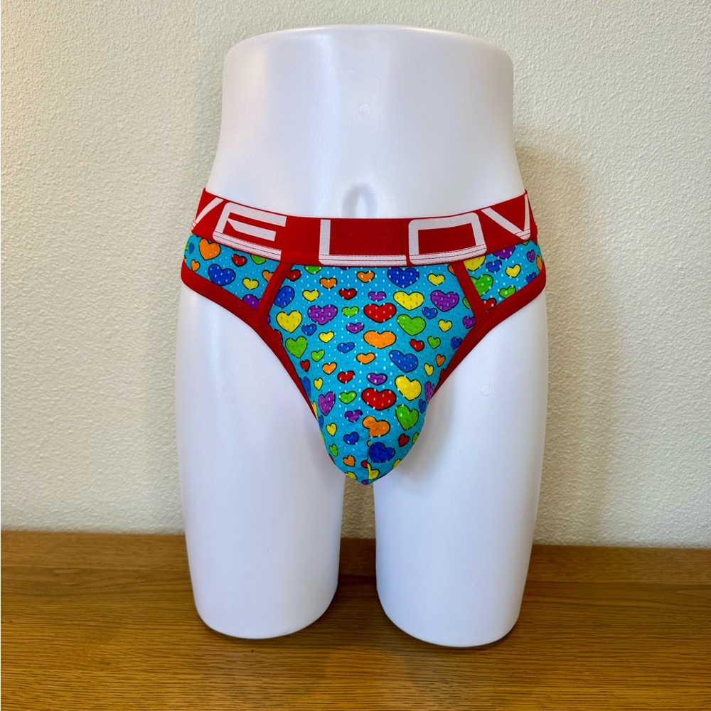 Andrew Christian Love Mesh Thong Size Large